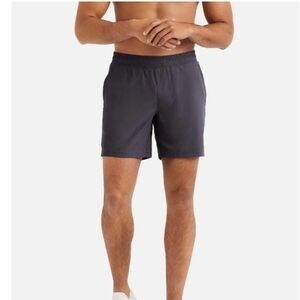 Rhone Mako Charcoal Activewear Shorts Men's XXL Perforated‎ Performance